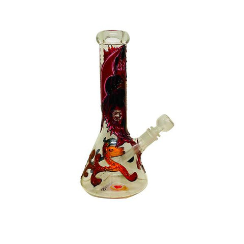 12'' Sparkys Hand Painted Glass Bong-Smoking Products-Sparkys-CBD Palace