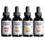 1 Step CBD 1500mg CBD Flavoured Oil 30ml-CBD Products-1 Step CBD-Caramel Doughnut-CBD Palace