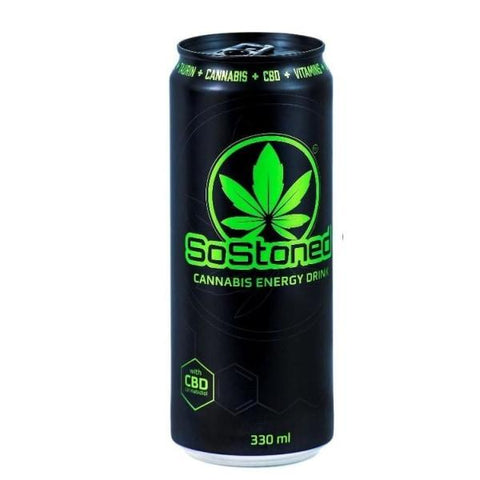 SOSTONED Cannabis Energy Drink With CBD-CBD Products-Cannabis Energy Drink-CBD Palace