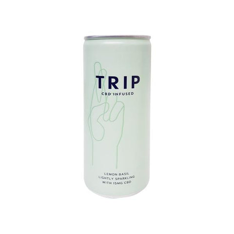 24 x TRIP 15mg CBD Infused Lemon & Basil Drink 250ml-CBD Products-TRIP CBD-CBD Palace