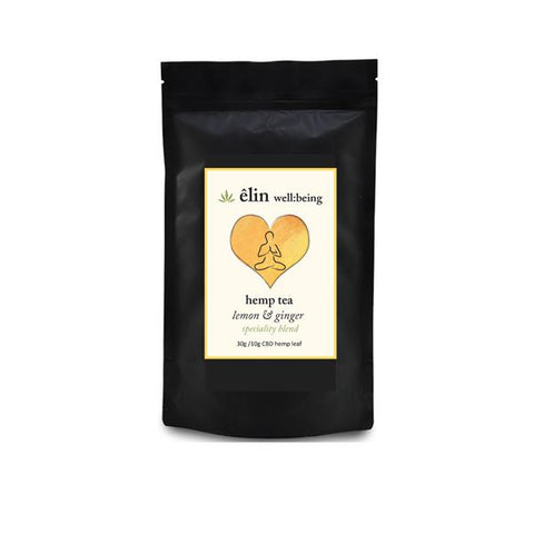 Êlin Well:being 10mg CBD Hemp Tea 30g - Lemon and Ginger tea-CBD Products-Êlin Well:being-CBD Palace