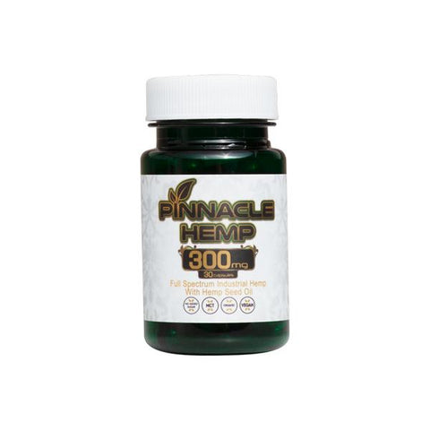 Pinnacle Hemp CBD Capsules 30CT 300mg CBD-CBD Products-Pinnacle-CBD Palace