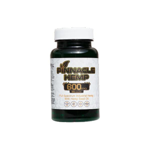 Pinnacle Hemp CBD Capsules 60CT 600mg CBD-CBD Products-Pinnacle-CBD Palace