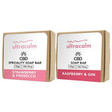 Ultracalm 50mg CBD Soap 100g-CBD Products-Ultracalm-Strawberry & Prosecco-CBD Palace