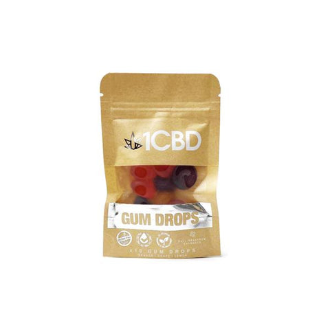1CBD Pure Hemp CBD fruit flavoured Gum Drops 100mg CBD-CBD Products-1CBD-CBD Palace