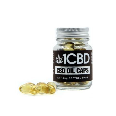 1CBD Soft Gel Capsules 10mg CBD 30 Capsules-CBD Products-1CBD-CBD Palace