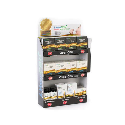 LVWell CBD 26 Piece General CBD Retail Starter Pack-CBD Products-LVWell CBD-CBD Palace