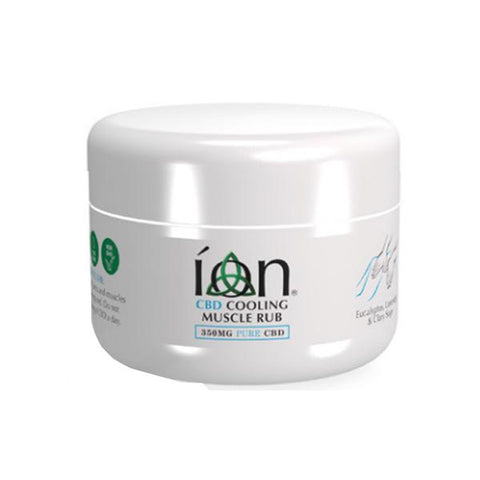 ION Pure CBD Musle Rub 350mg CBD 75ml - Cooling Rub-CBD Products-ION Pure CBD-CBD Palace