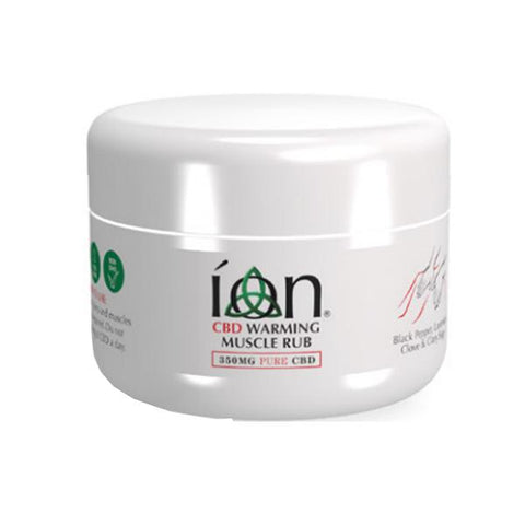 ION Pure CBD Musle Rub 750mg CBD 150ml - Warming Rub-CBD Products-ION Pure CBD-CBD Palace