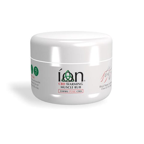 ION Pure CBD Musle Rub 350mg CBD 75ml - Warming Rub-CBD Products-ION Pure CBD-CBD Palace
