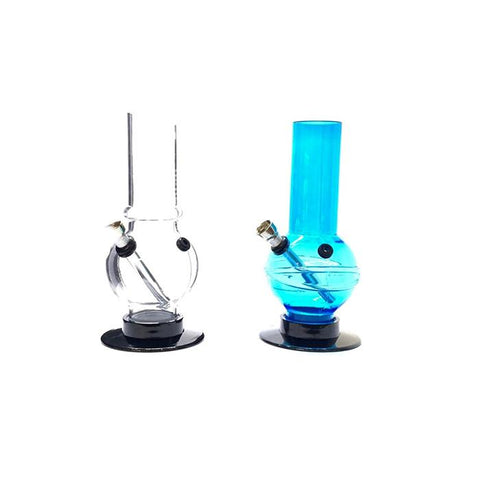 12 x 20cm Plain Design Acrylic Bong- FM-Smoking Products-Unbranded-CBD Palace