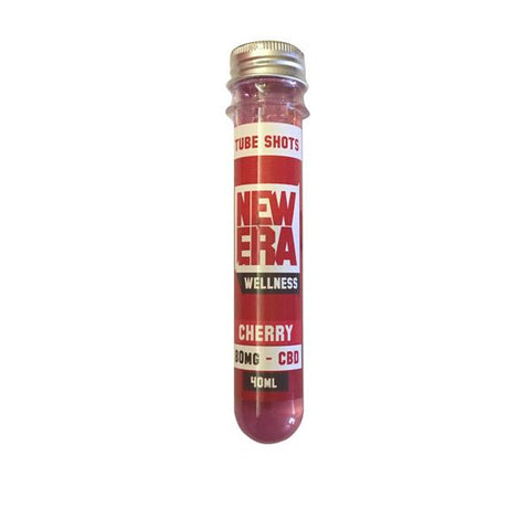 New Era Wellness 80mg CBD Booster Shot 40ml-CBD Products-New Era Wellness-Cherry-CBD Palace