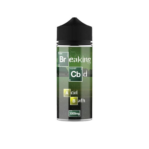 Breaking CBD 3000mg CBD E-Liquid 120ml (50VG/50PG)-CBD Products-Breaking CBD-Acid Bath-CBD Palace