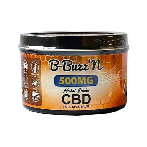 B-Buzz'N Herbal Full Spectrum CBD Herbal Shisha 500mg CBD-CBD Products-B-Buzz'N-Orange-CBD Palace