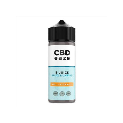 CBDeaze Broad Spectrum 2500mg CBD 100ml E-Liquid (70VG/30PG)-CBD Products-CBDeaze-Fruit Cocktail-CBD Palace