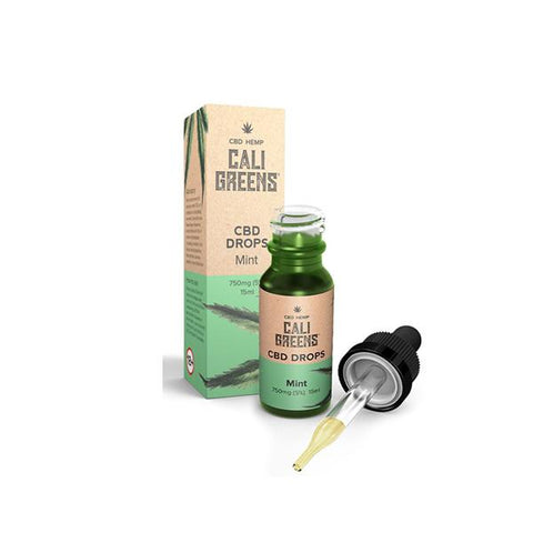 Cali Greens 750mg CBD Oral Drops 15ml-CBD Products-Cali Greens-Mint-CBD Palace